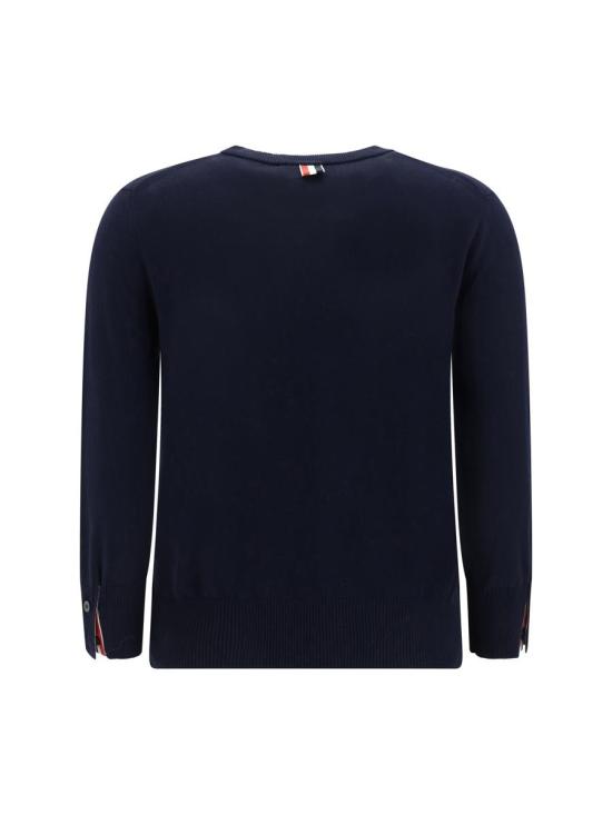 25SS 톰브라운 스웨터 FKA487AY3036 415 BLUE - THOM BROWNE