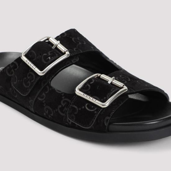 25SS 구찌 샌들 816380 AADUO 1000 Black - GUCCI