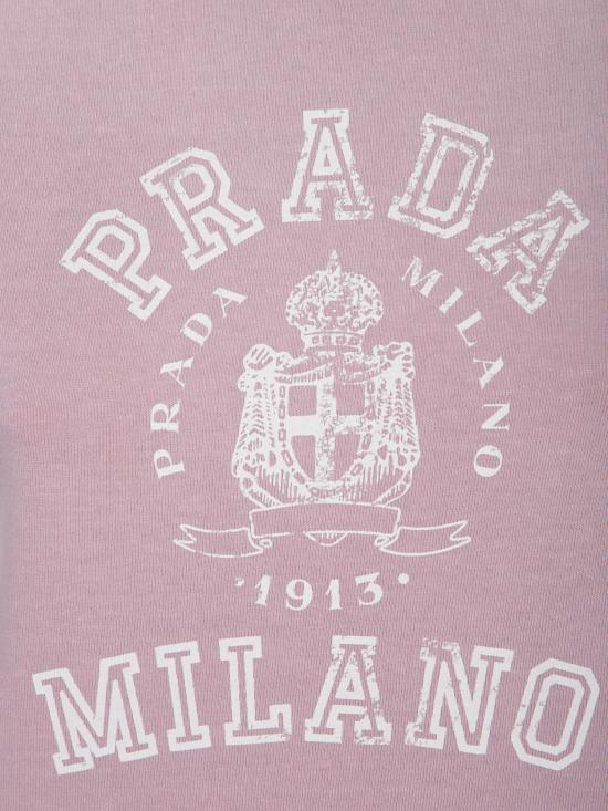 25SS 프라다 반팔 티셔츠 3557B 16XS F0203 Purple - PRADA