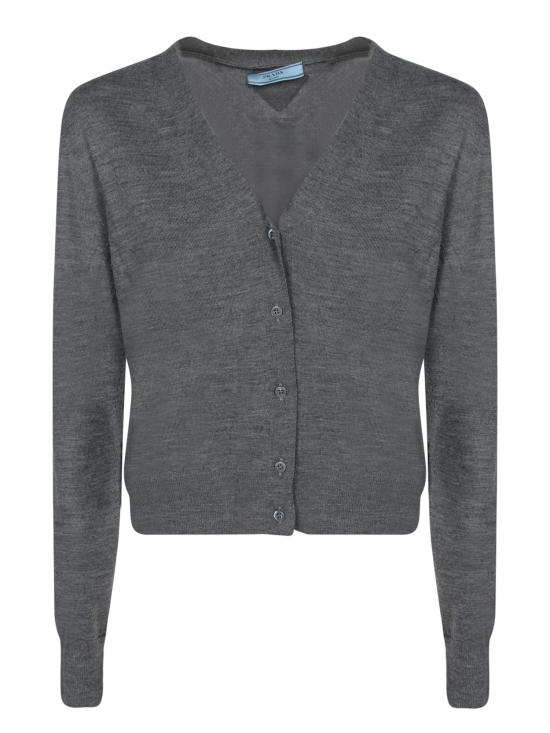 25SS 프라다 가디건 P25N50 16SW F0480 Grey