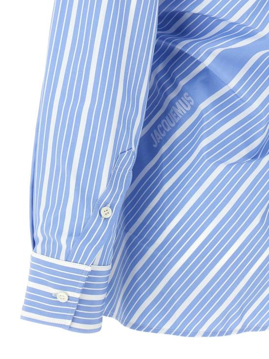  자크뮈스 셔츠 24E243SH06216913EV BLUE - JACQUEMUS
