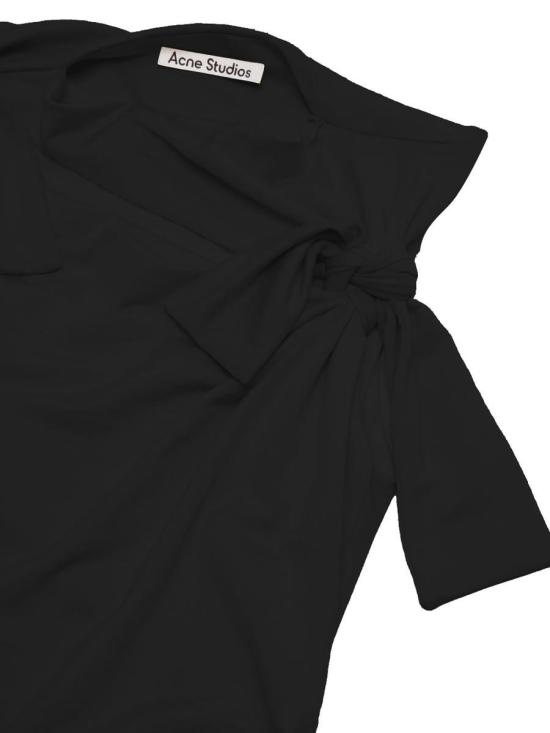 25SS 아크네 스튜디오 미디 원피스 A20792900 Black - ACNE STUDIOS