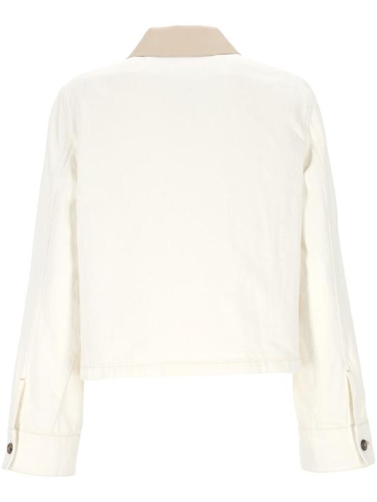 25SS 이브살로몬 데님 팬츠 25EYV04155DECOC10 WHITE - YVES SALOMON