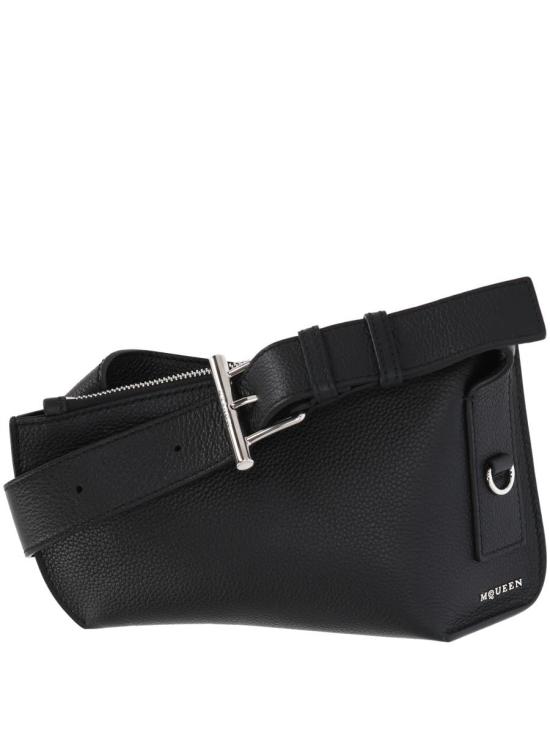 25SS 알렉산더 맥퀸 크로스백 8135351VDCM1000 Black