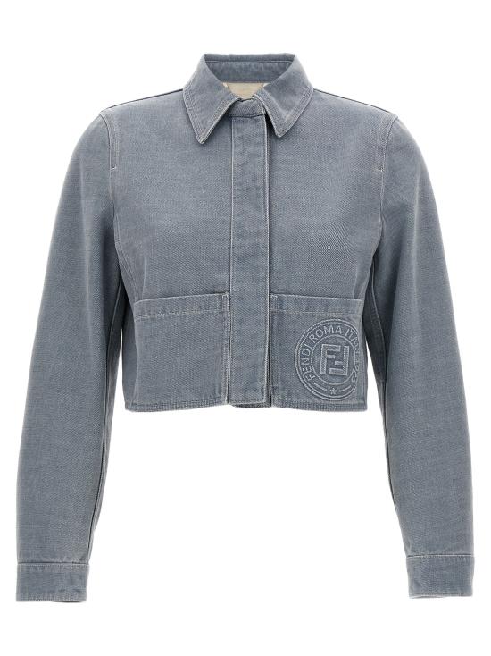 25SS 펜디 자켓 FLF811ASMBF1RX3 Light Blue