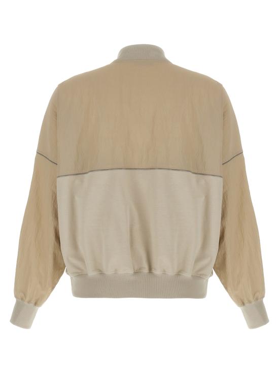 25SS 브루넬로 쿠치넬리 후드 티셔츠 MH827VE706C9732 Beige - BRUNELLO CUCINELLI