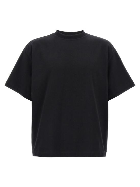 25SS 세퍼 반팔 티셔츠 MFW24ATELIERHEAVYBLACKCOTTON Black