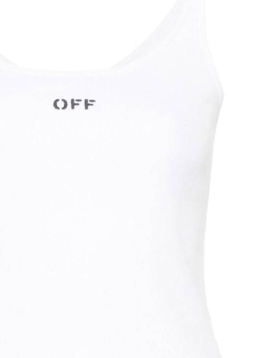 25SS 오프화이트 긴팔 티셔츠 OWAD072C99JER0020110 White - OFF WHITE