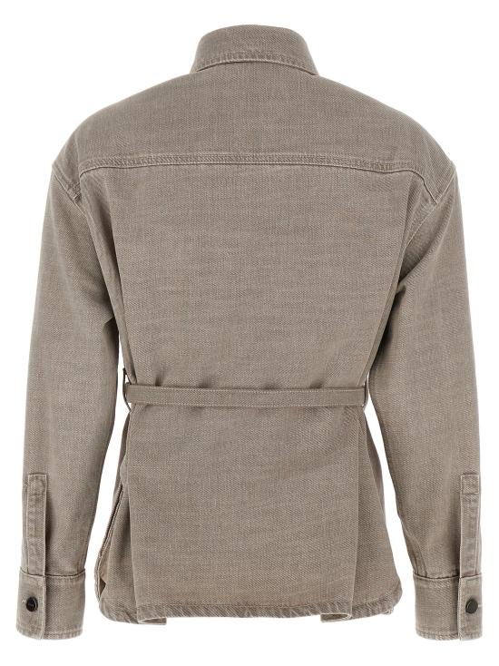 25SS 펜디 자켓 FLF677ASMBF1RX9 Gray - FENDI