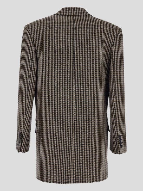 25SS 생로랑 아우터 798010Y2H829364 BEIGENOIRMARRON - SAINT LAURENT