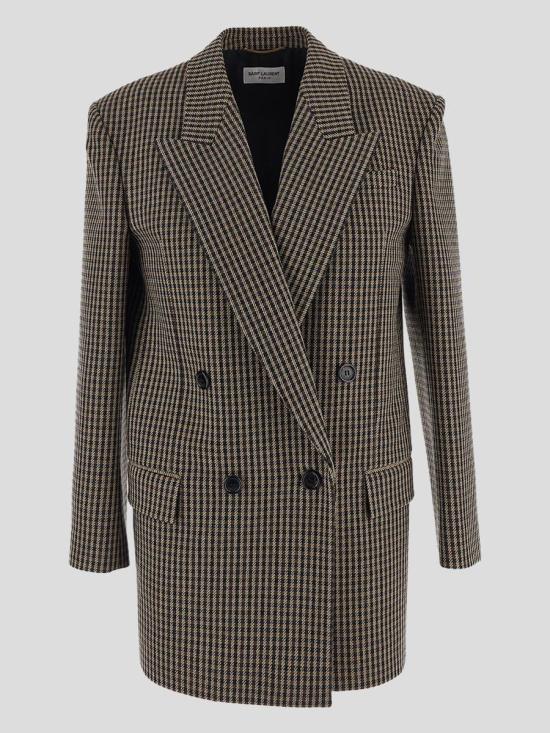 25SS 생로랑 아우터 798010Y2H829364 BEIGENOIRMARRON