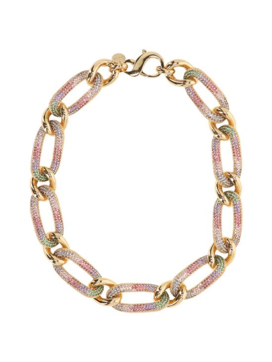 25FW 라스나 팔찌 NE BCBX GOLD PLATED MULTICOLOR ZIRCO