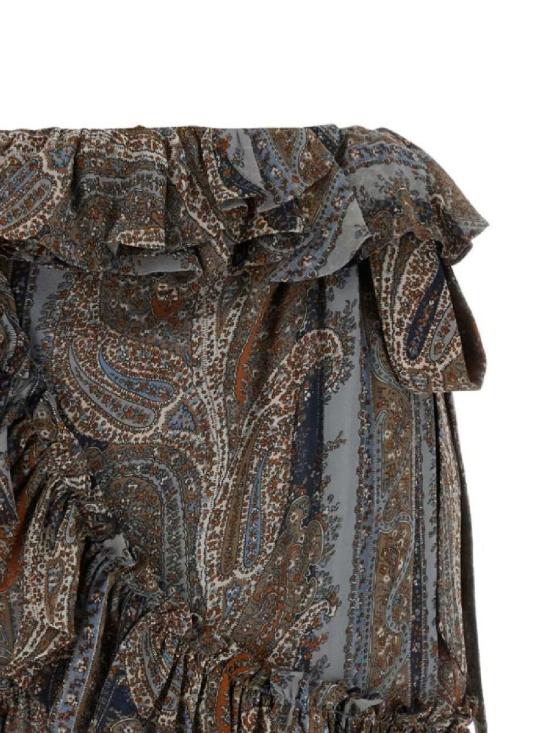 25SS 생로랑 숏 원피스 823750Y3K588490 MULTICOLOUR - SAINT LAURENT