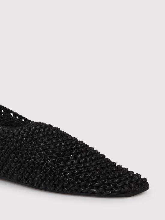 25SS 토템 플랫 슈즈 252 WAS2358 LE0134 BLACK 001 - TOTEME