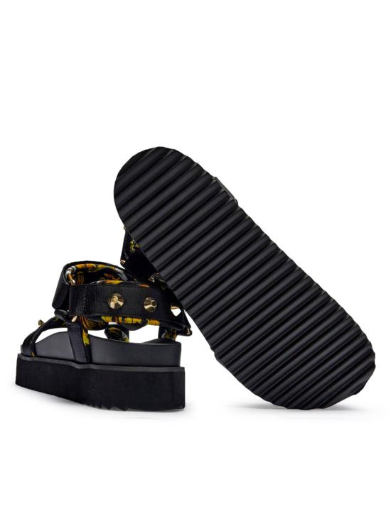 25SS 베르사체 샌들 78VA3SM2 ZS187G89 Black - VERSACE