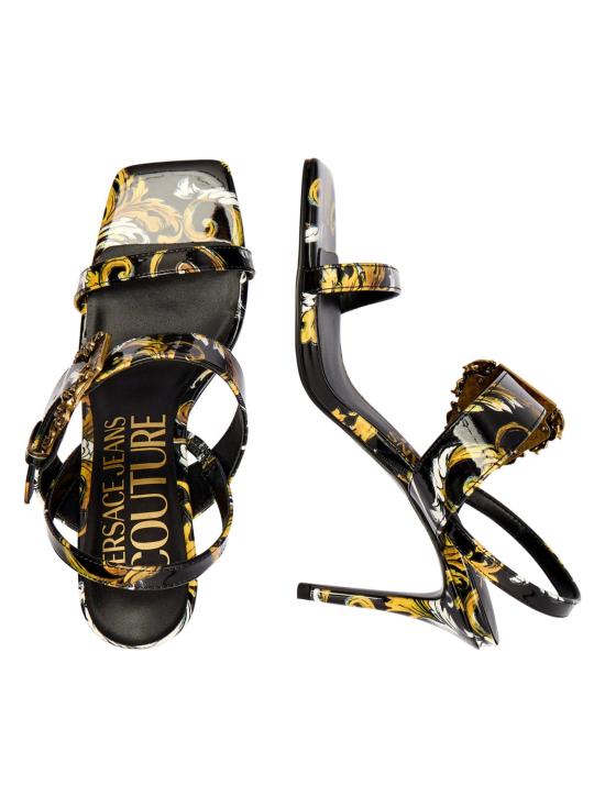 25SS 베르사체 힐/펌프스 78VA3S71 ZS366G89 Black - VERSACE