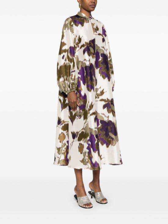 25SS 막스마라 미디 원피스 2511221142600 028002 Brown - MAX MARA