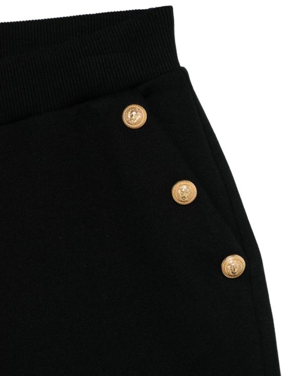 25SS [주니어] 발망 쇼츠/버뮤다 BW6A19 Z0114 930OR Black - BALMAIN