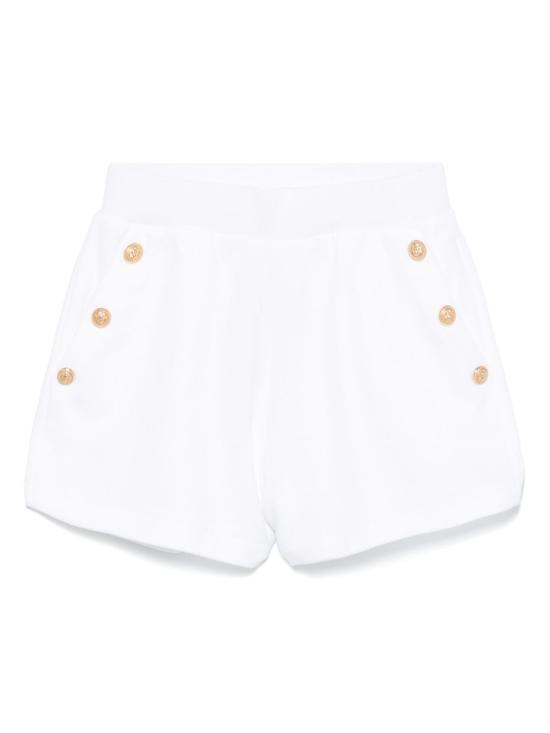 25SS [주니어] 발망 쇼츠/버뮤다 BW6A19 Z0114 100OR White