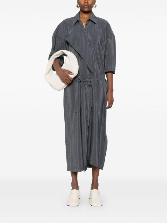 25SS 르메르 미디 원피스 DR1056LF1308991 ASPHALT DOM - LEMAIRE