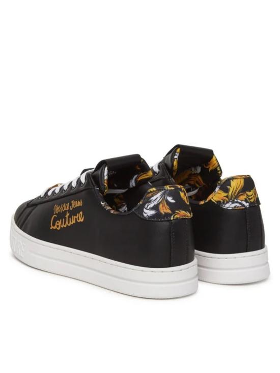 26FW 베르사체 꾸뛰르 스니커즈 78VA3SKL ZPB09 G89 BLACK GOLD DOM - VERSACE
