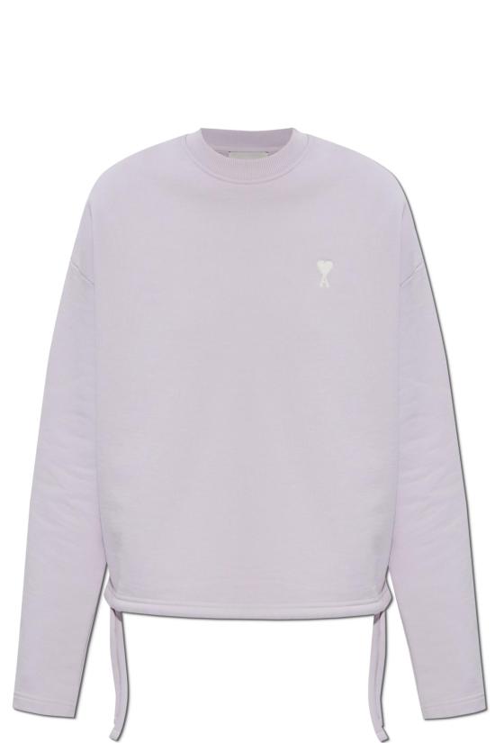 25SS 아미 긴팔 티셔츠 FSW060730504 LILAC DOM