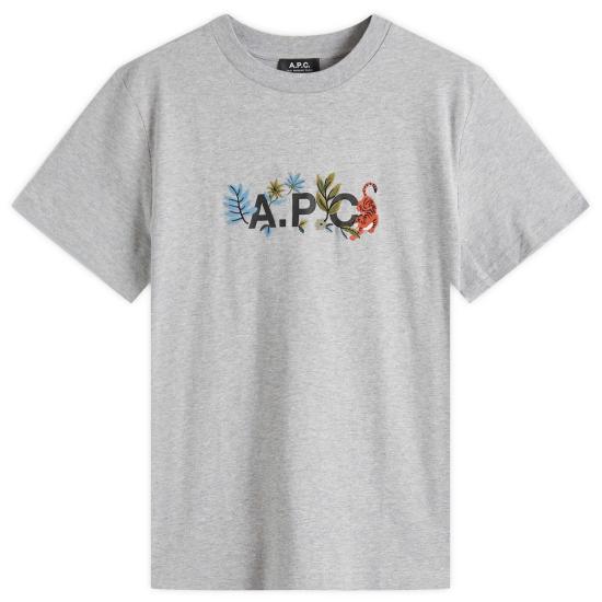 25SS 아페쎄 반팔 티셔츠 COBQXM26497PLA GRIGIO DOM