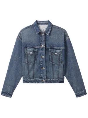25SS 아크네 스튜디오 데님 자켓 A90640AUZ DENIM DOM