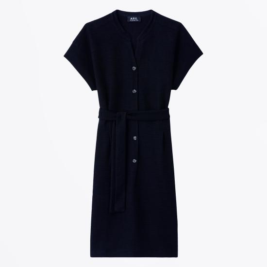 25SS 아페쎄 미디 원피스 COHDSF05273IAK NAVY DOM