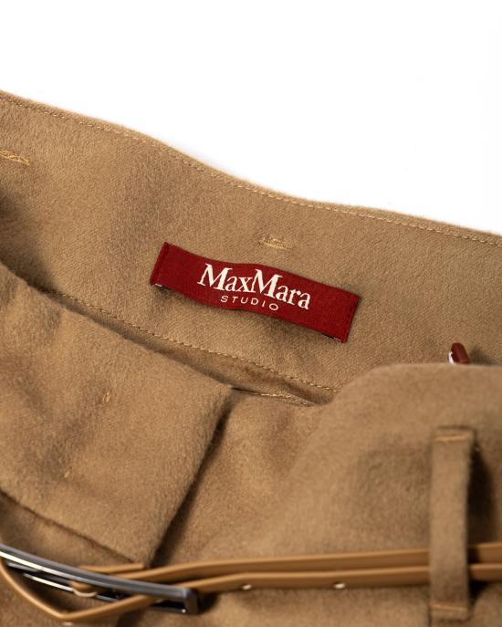  막스마라 스트레이트 팬츠 2426136092600 Brown - MAX MARA