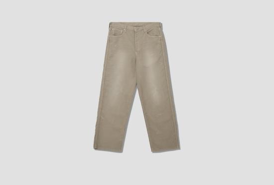 25SS 비즈빔 스트레이트 팬츠 FLUXUS 01 EX 와이드 G.CORDS 0125105008001 베이지