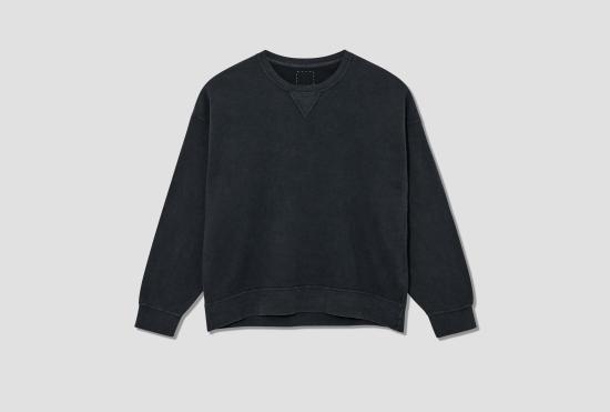 25SS 비즈빔 긴팔 티셔츠 JUMBO SB 스웨트 L/S DMGD 0125105010022 블랙
