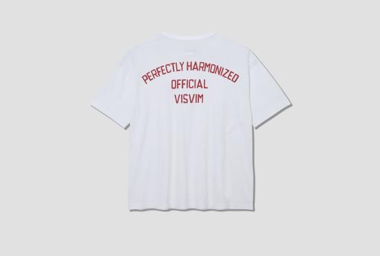 25SS 비즈빔 반팔 티셔츠 점보티 S/S 공식 0125105010024 화이트