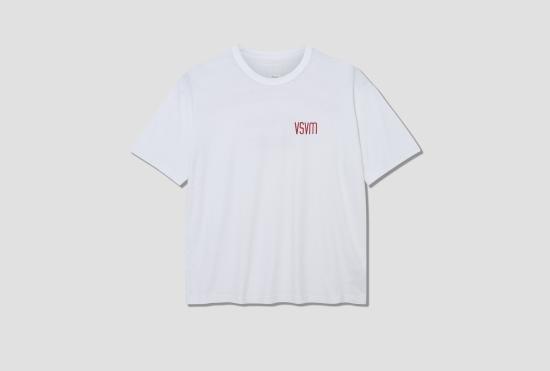 25SS 비즈빔 반팔 티셔츠 점보티 S/S 공식 0125105010024 화이트 - VISVIM