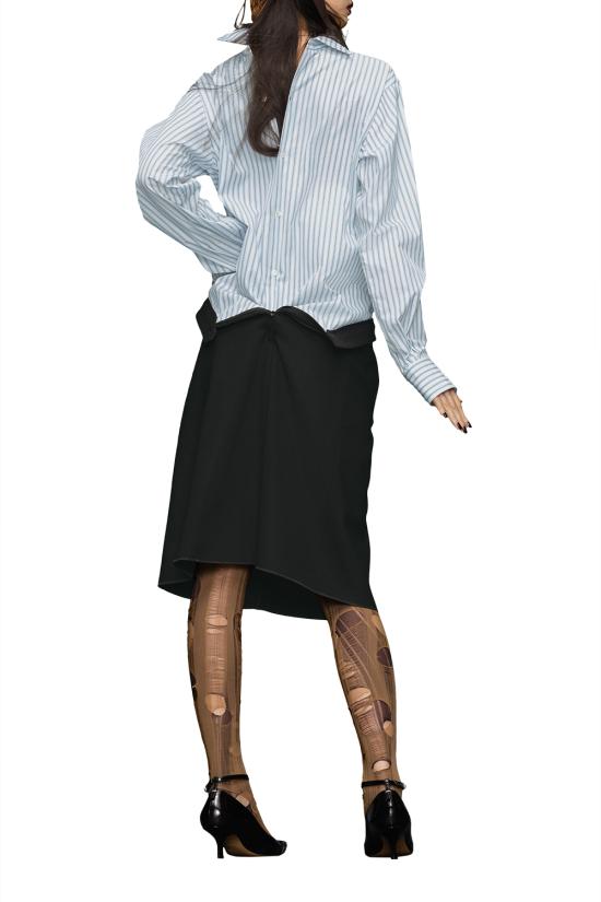 25SS 마르지엘라 미디 원피스 S51DD0026MTN068 001F - MAISON MARGIELA