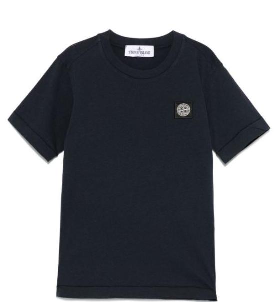 25SS [키즈] 스톤 아일랜드 폴로 셔츠 K1S162100002 S0047V0020 Blue - STONE ISLAND