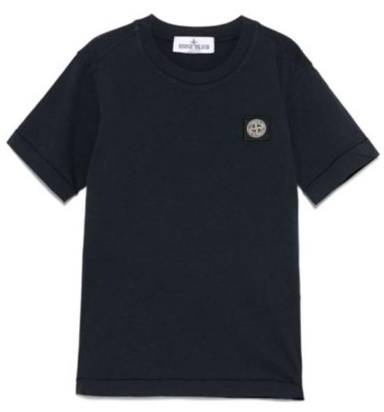 25SS [키즈] 스톤 아일랜드 폴로 셔츠 K1S162100002 S0047V0020 Blue - STONE ISLAND