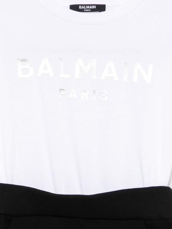 25SS [키즈] 발망 원피스 BW1B81 Z0081930BC Black - BALMAIN
