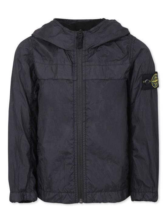 25SS [키즈] 스톤 아일랜드 자켓 K1S164100001 S0033V0029 Black - STONE ISLAND