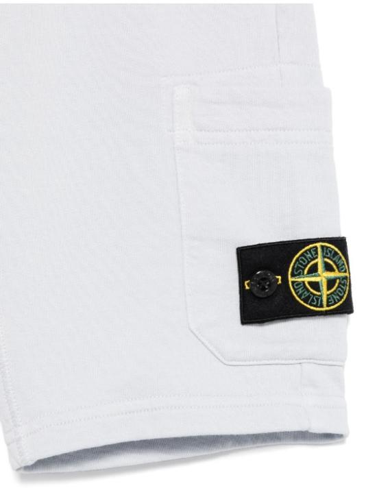 25SS [키즈] 스톤 아일랜드 쇼츠/버뮤다 K1S166200006 S0040V0041 Blue - STONE ISLAND