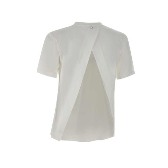 25SS 파코라반 반팔 티셔츠 25EJTE012CO0494 P100 White - PACO RABANNE