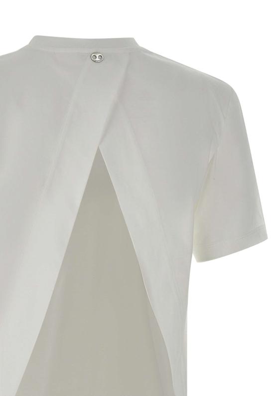 25SS 파코라반 반팔 티셔츠 25EJTE012CO0494 P100 White - PACO RABANNE