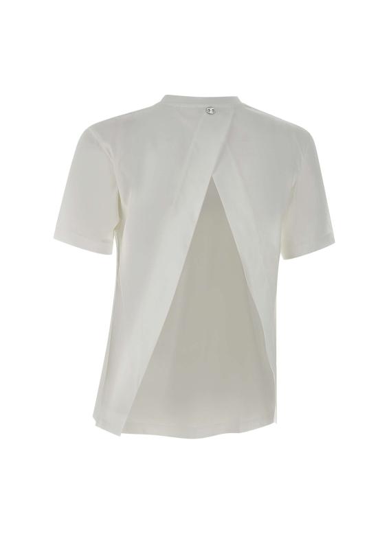 25SS 파코라반 반팔 티셔츠 25EJTE012CO0494 P100 White - PACO RABANNE