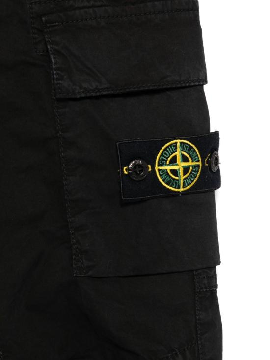 25SS [키즈] 스톤 아일랜드 팬츠 K1S163100006 S0009V0129 Black - STONE ISLAND