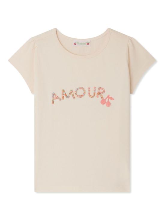 25SS [주니어] 봉쁘앙 티셔츠 S05GTSK00009 125A Pink - BONPOINT