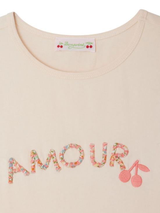 25SS [주니어] 봉쁘앙 티셔츠 S05GTSK00009 125A Pink - BONPOINT