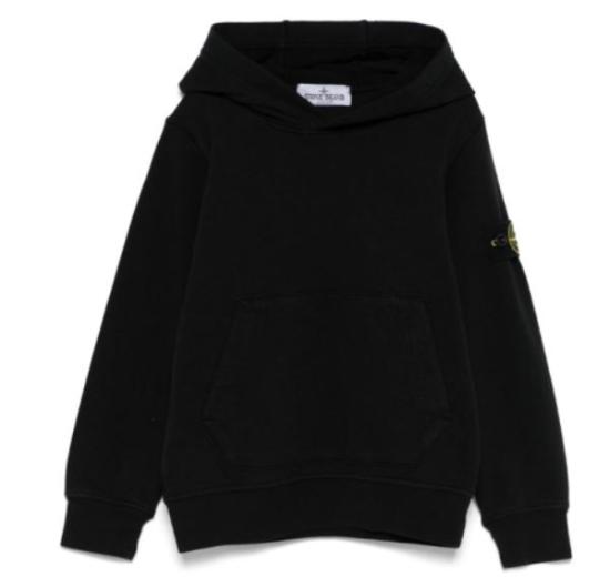 25SS [키즈] 스톤 아일랜드 트레이닝 상의 K1S166100012 S0040V0029 Black - STONE ISLAND