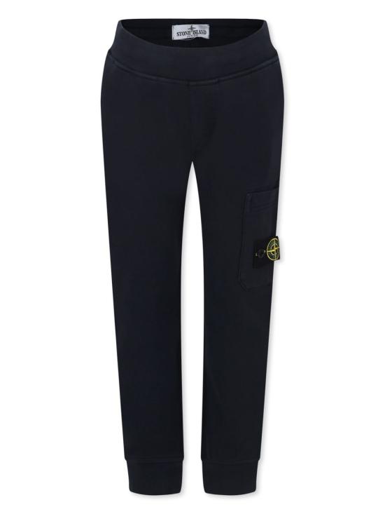 25SS [키즈] 스톤 아일랜드 스트레이트 팬츠 K1S166200005 S0040V0020 Blue - STONE ISLAND