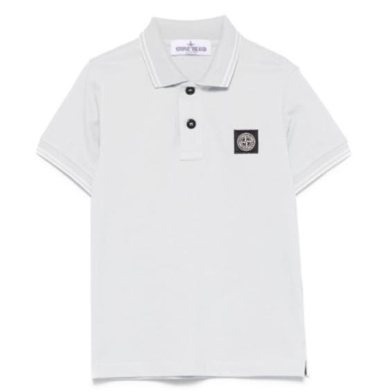 25SS [키즈] 스톤 아일랜드 폴로 셔츠 K1S162200001 S0018V0041 Blue - STONE ISLAND
