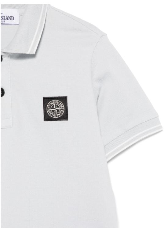 25SS [키즈] 스톤 아일랜드 폴로 셔츠 K1S162200001 S0018V0041 Blue - STONE ISLAND